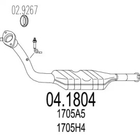 Катализатор (MTS: 04.1804)