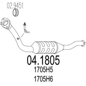 Катализатор (MTS: 04.1805)