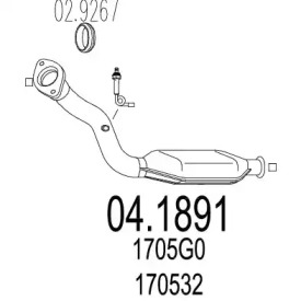 Катализатор (MTS: 04.1891)