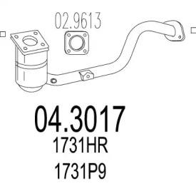 Катализатор (MTS: 04.3017)