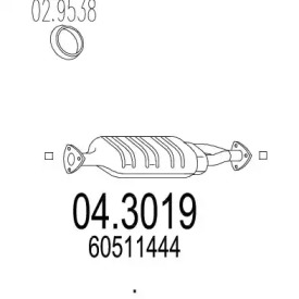 Катализатор (MTS: 04.3019)