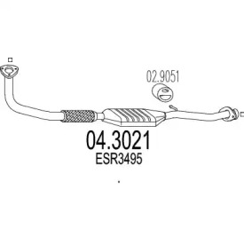 Катализатор (MTS: 04.3021)