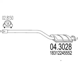 Катализатор (MTS: 04.3028)