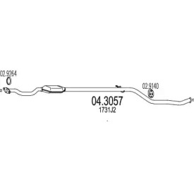 Катализатор (MTS: 04.3057)