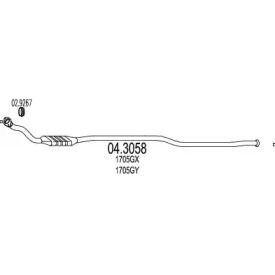 Катализатор (MTS: 04.3058)