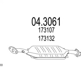 Катализатор (MTS: 04.3061)