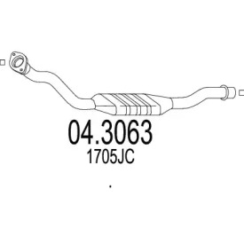 Катализатор (MTS: 04.3063)