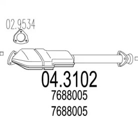 Катализатор (MTS: 04.3102)