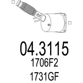 Катализатор (MTS: 04.3115)