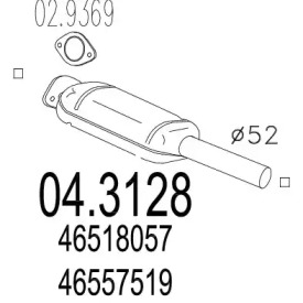 Катализатор (MTS: 04.3128)