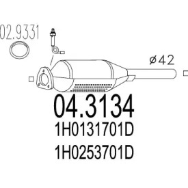 Катализатор (MTS: 04.3134)