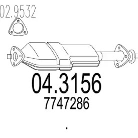 Катализатор (MTS: 04.3156)