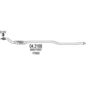 Катализатор (MTS: 04.3168)