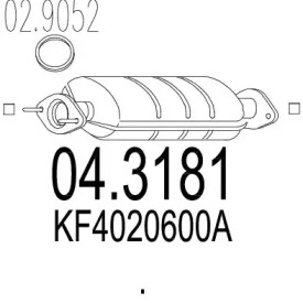 Катализатор (MTS: 04.3181)