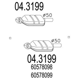 Катализатор (MTS: 04.3199)