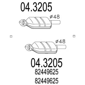 Катализатор (MTS: 04.3205)