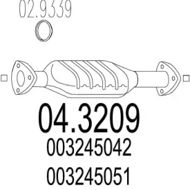 Катализатор (MTS: 04.3209)