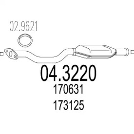 Катализатор (MTS: 04.3220)
