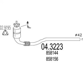 Катализатор (MTS: 04.3223)