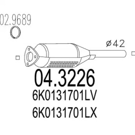 Катализатор (MTS: 04.3226)