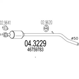 Катализатор (MTS: 04.3229)