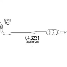 Катализатор (MTS: 04.3231)