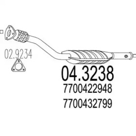 Катализатор (MTS: 04.3238)