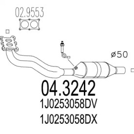 Катализатор (MTS: 04.3242)