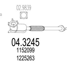 Катализатор (MTS: 04.3245)
