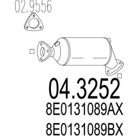 Катализатор (MTS: 04.3252)