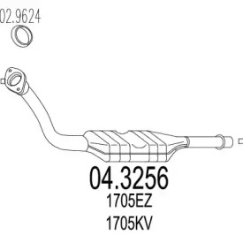 Катализатор (MTS: 04.3256)