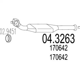 Катализатор (MTS: 04.3263)