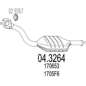Катализатор (MTS: 04.3264)
