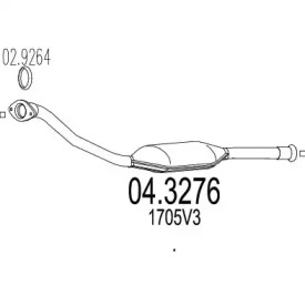 Катализатор (MTS: 04.3276)