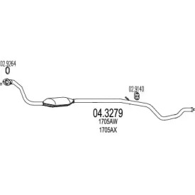 Катализатор (MTS: 04.3279)