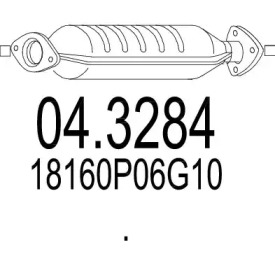Катализатор (MTS: 04.3284)