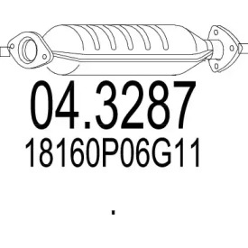 Катализатор (MTS: 04.3287)
