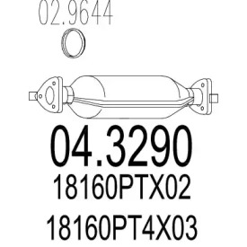 Катализатор (MTS: 04.3290)