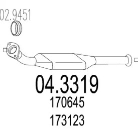 Катализатор (MTS: 04.3319)
