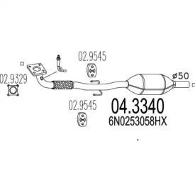 Катализатор (MTS: 04.3340)