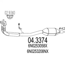 Катализатор (MTS: 04.3374)