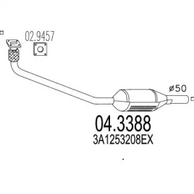 Катализатор (MTS: 04.3388)