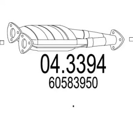 Катализатор (MTS: 04.3394)