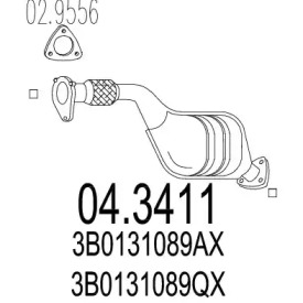 Катализатор (MTS: 04.3411)