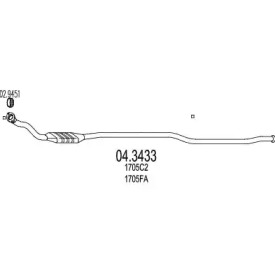 Катализатор (MTS: 04.3433)