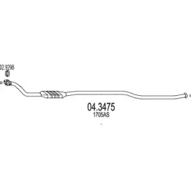 Катализатор (MTS: 04.3475)