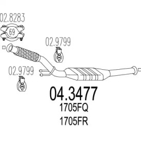 Катализатор (MTS: 04.3477)