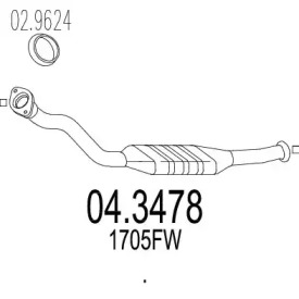 Катализатор (MTS: 04.3478)