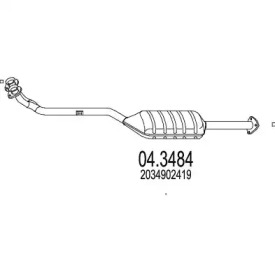 Катализатор (MTS: 04.3484)