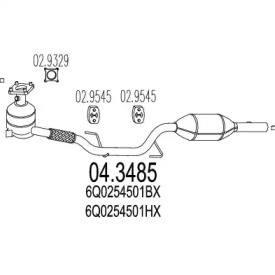 Катализатор (MTS: 04.3485)